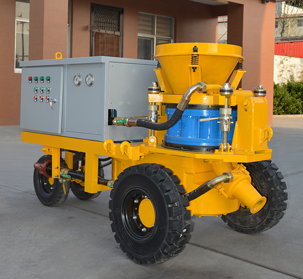 Explosion-proofing cement shotcrete machine